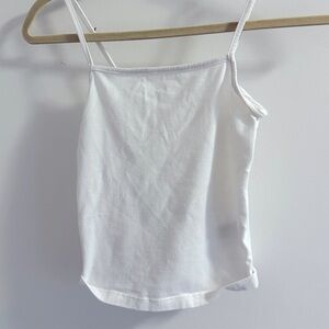 White crop top
